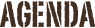 agenda